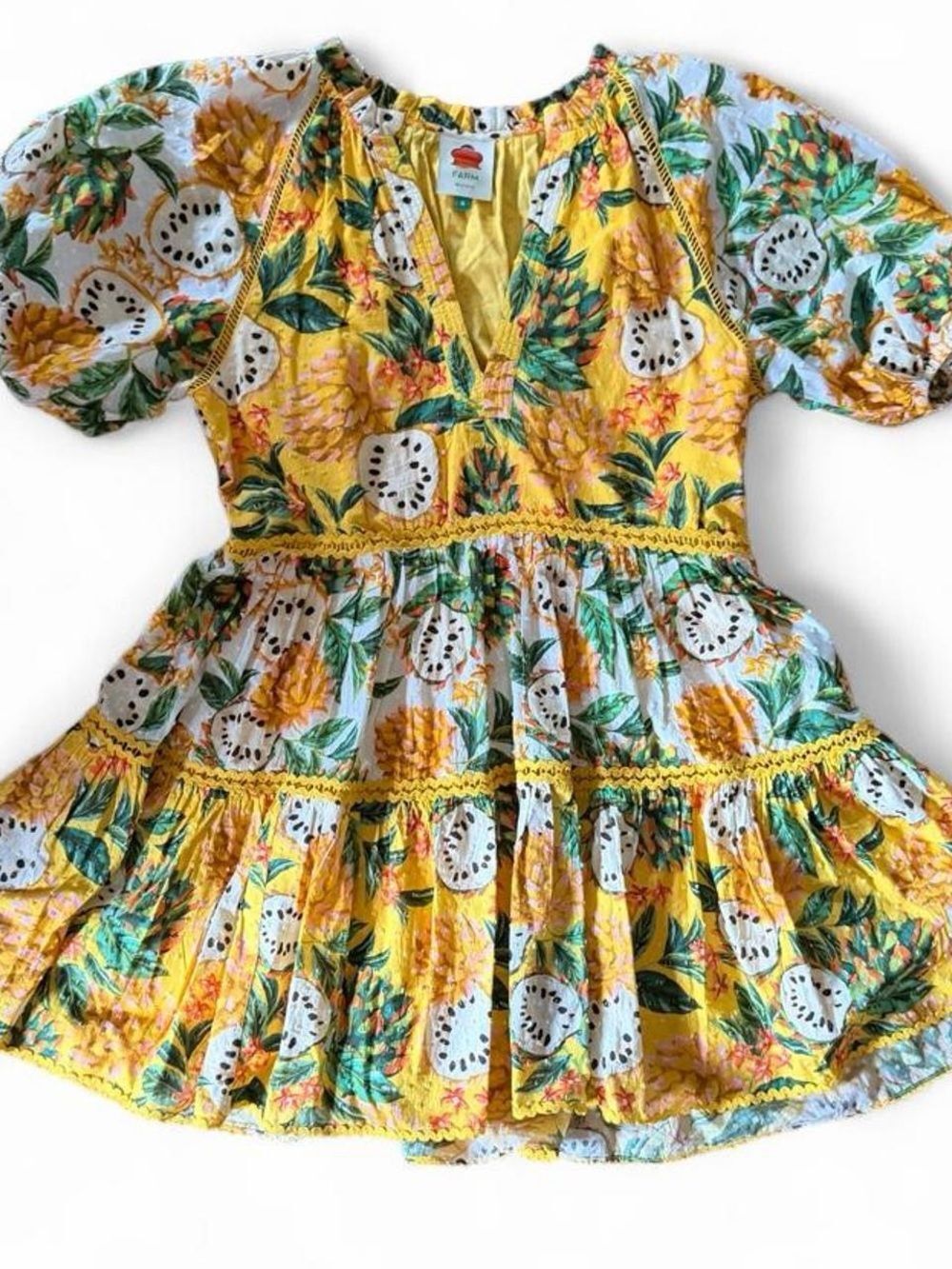 Farm Rio Biriba Mini Dress - Picture 4 of 10